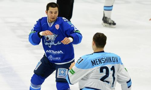 «Надавал ему люлей». Крутая драка игрока «Барыса» вошла в ТОП-5 самых ярких и жестоких боев. Видео