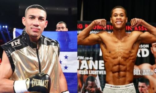 «Я же вз***у тебя!» Теофимо Лопес и Девин Хэйни ярко поцапались в шоу Майка Тайсона