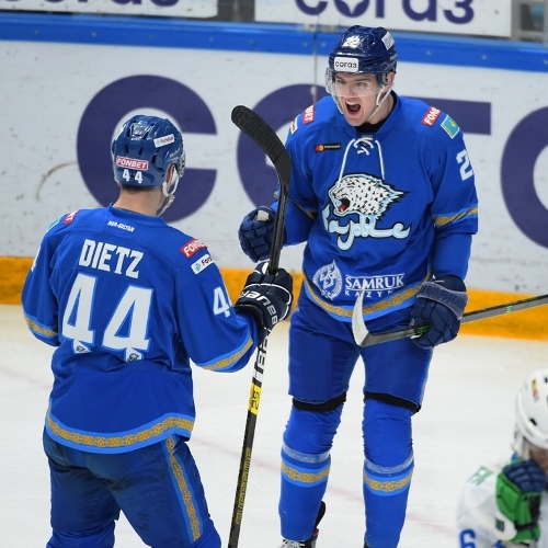 Фоторепортаж с матча КХЛ «Барыс» — «Салават Юлаев» 3:6