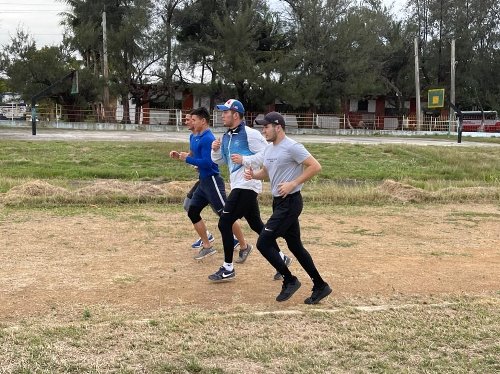 Сборная Казахстана представила фоторепортаж с УТС на Кубе