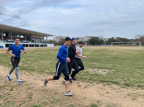 Сборная Казахстана представила фоторепортаж с УТС на Кубе