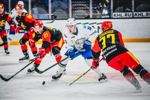 Фоторепортаж с матча КХЛ «Йокерит» — «Барыс» 1:4