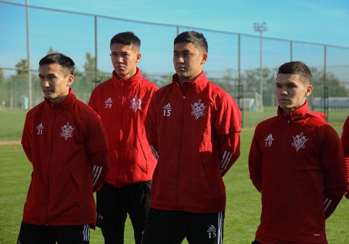 «Актобе» представил фоторепортаж с тренировки на УТС в Турции