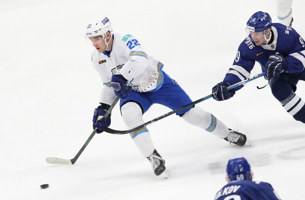 Фоторепортаж с матча КХЛ «Динамо» Москва — «Барыс» 0:2