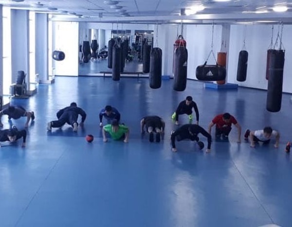 Боксеры сборной Казахстана проводят УТС в Акбулаке. Фото