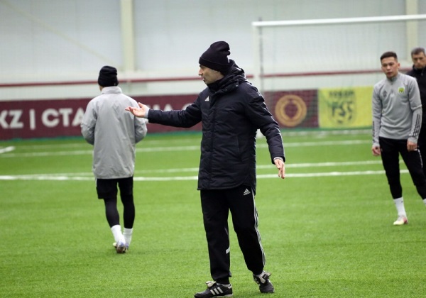 «Тобол» опубликовал фото с очередной тренировки на УТС в родном городе