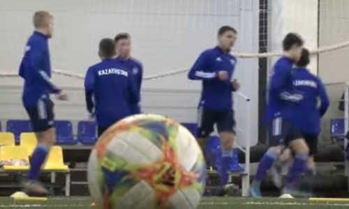 КФФ показала видео с тренировки юношеской сборной Казахстана перед отъездом на Кубок Развития