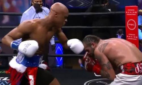 Обидчик казахстанского чемпиона с крутого нокаута дебютировал в профи. Видео