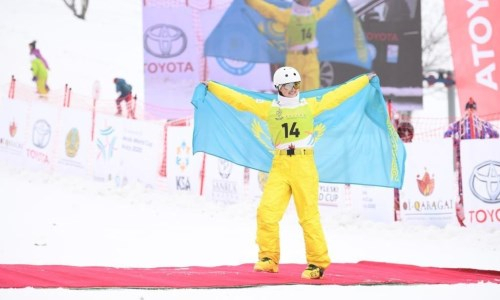 Команда Казахстана стала третьей на этапе Кубка мира по фристайл-акробатике