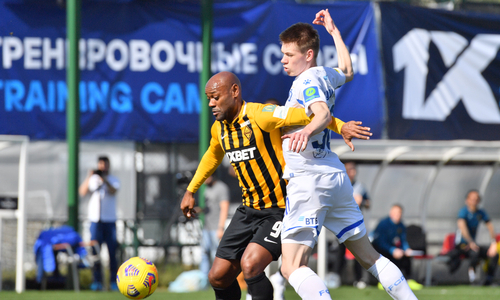 Как «Кайрат» проиграл московскому «Динамо». Видео