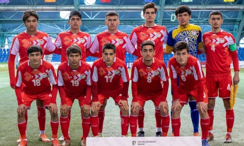 Сборная Таджикистана после разгромов команд Казахстана и Молдовы досрочно стала победителем «Кубка Развития»