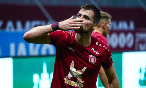 Экс-форвард четырех клубов КПЛ оформил дубль с пенальти в ворота обидчика «Кайрата». Видео