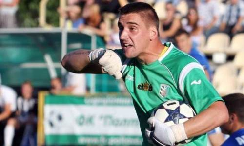 Украинский вратарь находится на просмотре в клубе КПЛ
