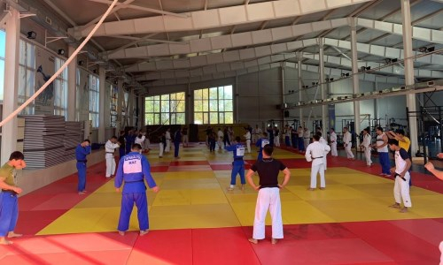 Молодежная сборная Казахстана по дзюдо проводит сборы