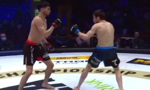 Видео боя Руслан Сариев — Мансур Малачиев за титул чемпиона EFC с досрочной концовкой