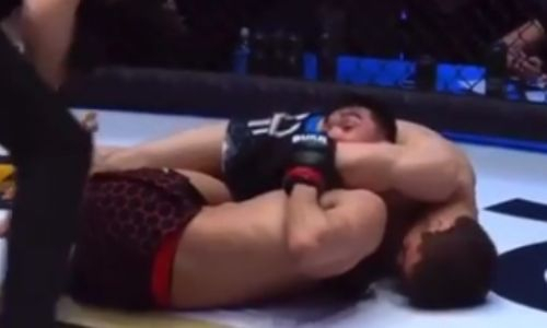 Сенсационно победивший в бою за титул казахстанца Руслана Сариева боец оштрафован лигой Хабиба Нурмагомедова