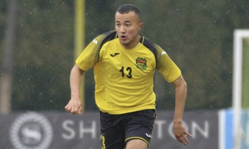 В Кыргызстане объявили о трансфере казахстанского футболиста, выигравшего трофей в сезоне-2020