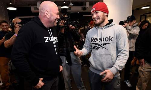 «Я не могу купиться на это». Дана Уайт разоблачил Хабиба Нурмагомедова