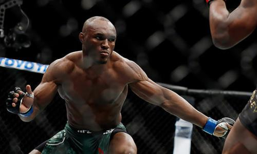 Видео боя Усман — Бернс на UFC 258 с ярким нокаутом от чемпиона