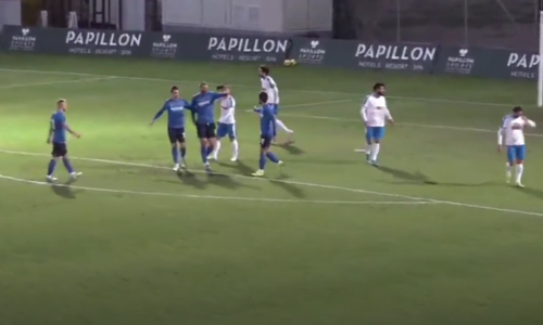 Нападающий сборной Казахстана забил третий гол за «Ротор». Видео