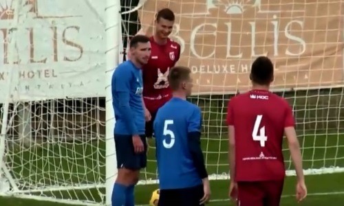 «Ротор» с футболистами сборной Казахстана разгромлен «Рубином» на УТС