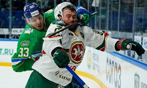 Лидер конференции «Барыса» упустил чемпионство на «Востоке» за секунду до окончания матча КХЛ. Видео