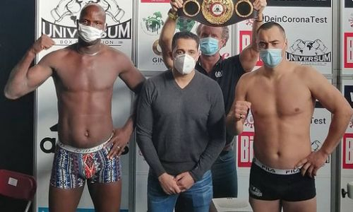 Прямая трансляция боя казахстанского супертяжа Жана Кособуцкого за титул WBA