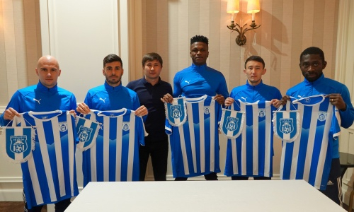 Клуб КПЛ объявил о подписании четырех легионеров и казахстанца