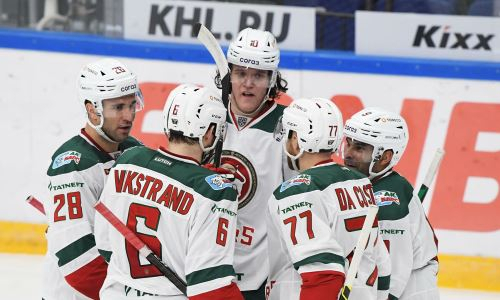 «Ак Барс» неожиданно упустил победу, но выиграл Восточную конференцию КХЛ перед матчем с «Барысом». Видео