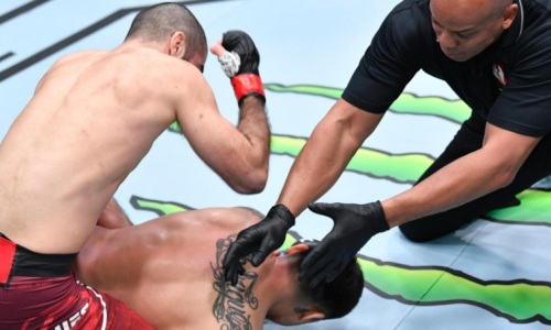 Дебютанта UFC нокаутировали одним ударом в первом раунде. Видео