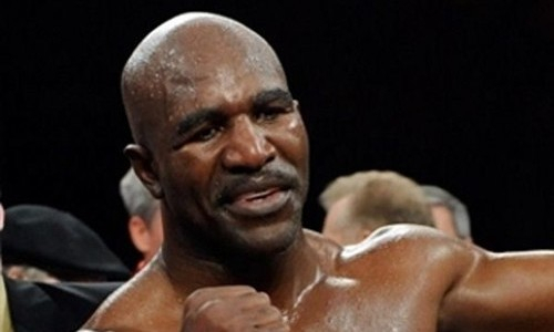 58-летний Эвандер Холифилд потренировался с Владимиром Кличко. Фото