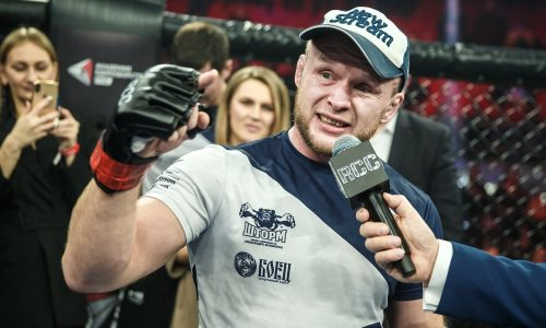 «Мне приходится ходить в наморднике». Шлеменко объяснил, почему не подписал контракт с UFC