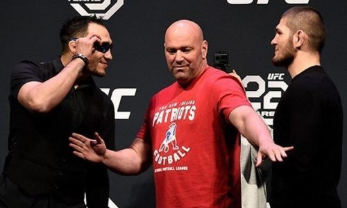 Тони Фергюсон потроллил Хабиба Нурмагомедова под песню Витаса. Видео