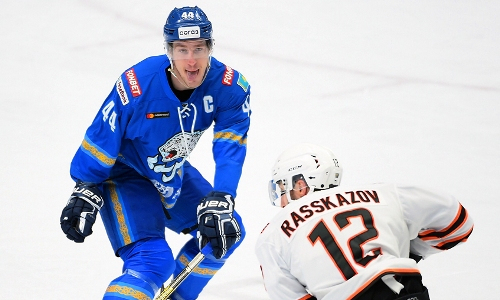 Поднимется выше? Капитан «Барыса» вошел в пятерку бомбардиров-защитников КХЛ