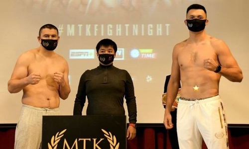 Прямая трансляция вечера бокса в Алматы с титульными боями казахстанцев Ажбенова и Кункабаева 