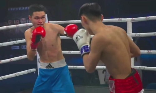 Чемпион Казахстана избил дебютанта на вечере бокса в Алматы