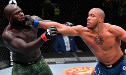 Заруба тяжеловесов. Видео главного боя UFC Fight Night 186 Розенструйк — Ган