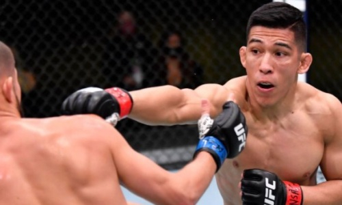 Видео единственного нокаута на турнире UFC Fight Night 186