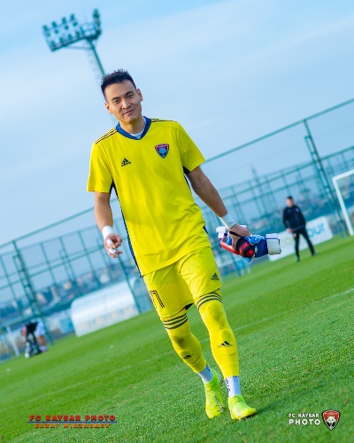 Представлен фоторепортаж с товарищеского матча «Кайсар» — «Шкендия» 1:1