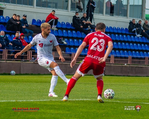 Представлен фоторепортаж с товарищеского матча «Кайсар» — «Шкендия» 1:1