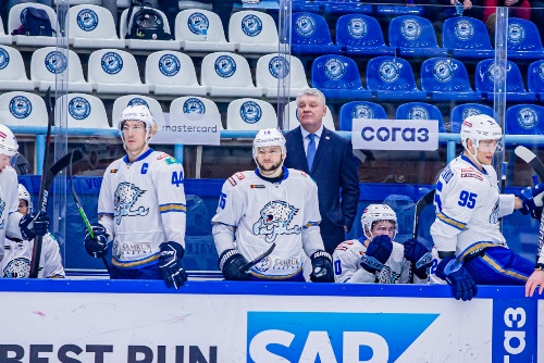 Фоторепортаж с матча КХЛ «Сибирь» — «Барыс» 2:3