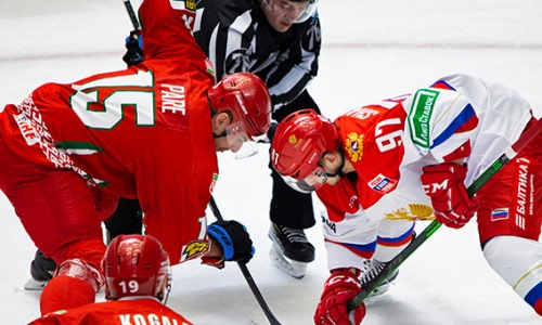 Видеообзор матча «Kazakhstan Hockey Open» Россия — Беларусь 4:2