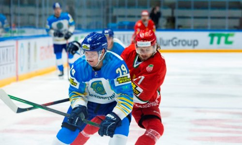Фоторепортаж с матча «Kazakhstan Hockey Open» Казахстан-2 — Беларусь 3:2 ОТ
