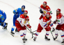 Фоторепортаж с матча «Kazakhstan Hockey Open» Казахстан — Россия 2:1