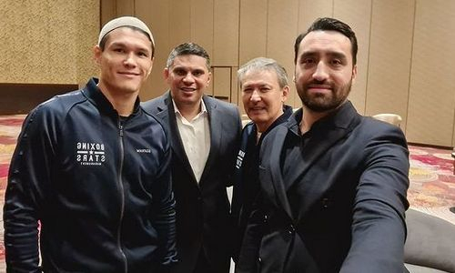 Менеджер Елеусинова и Дычко встретился с президентом WBC