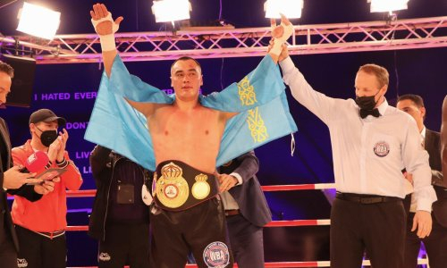 Казахстанский супертяж вошел в ТОП-15 рейтинга WBA после победы нокаутом в титульном бою