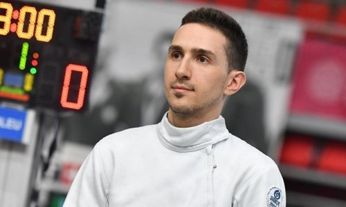 Казахстанский спортсмен стал третьим на турнире по фехтованию в Киеве