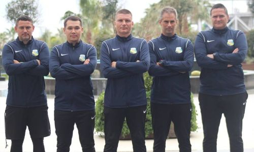 «Каспий» официально представил свой тренерский штаб