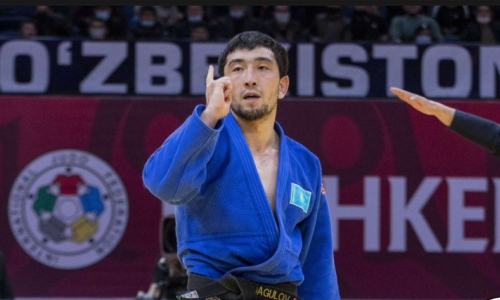 Казахстанский дзюдоист завоевал «серебро» Grand Slam в Ташкенте