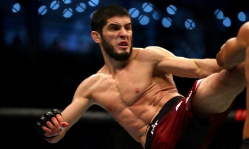 Видео полного боя Ислам Махачев — Дрю Добер в главном карде UFC 259